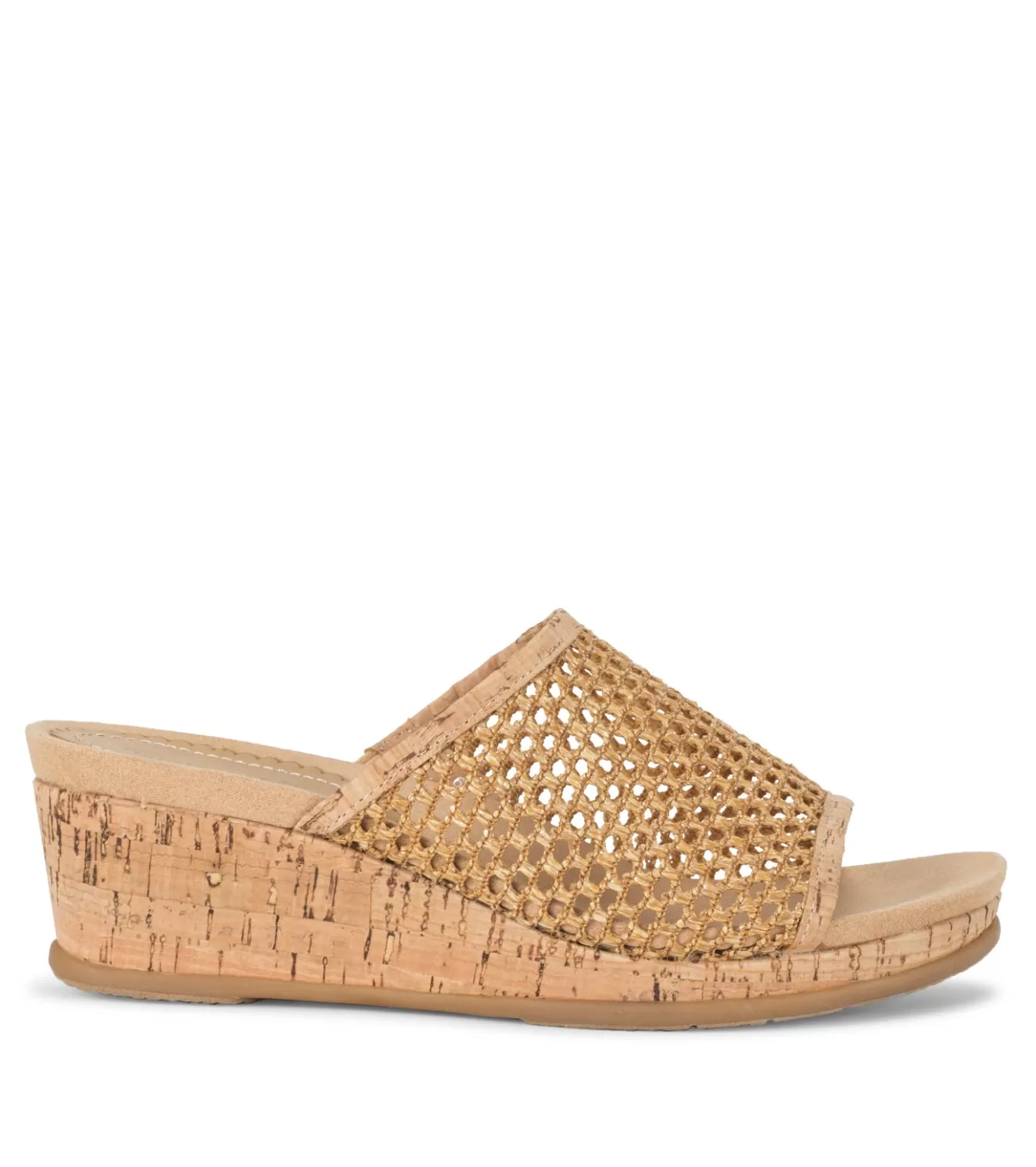 Flossey Wedge Slide Sandal^Baretraps Discount